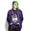 ACDC Duality - Purple Lightning Dye Hooded Pullover