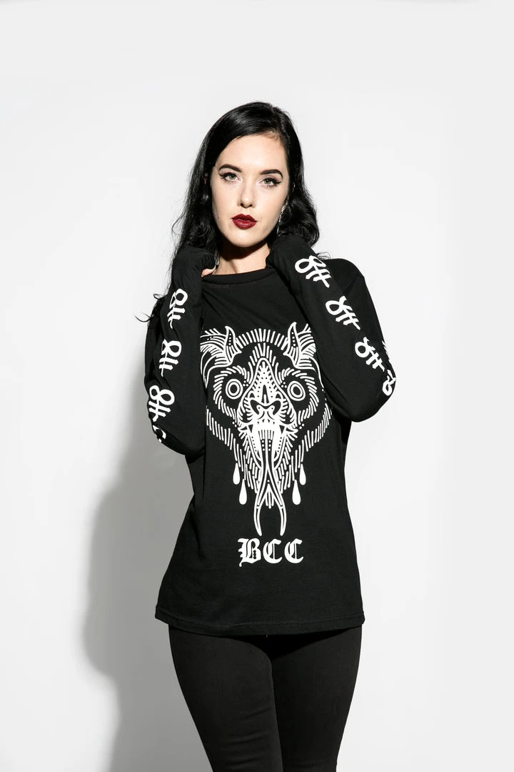 Blackcraft Cult Unholy Bat -Long Sleeve Tee 5 Blackcraft Cult Unholy Bat -Long Sleeve Tee