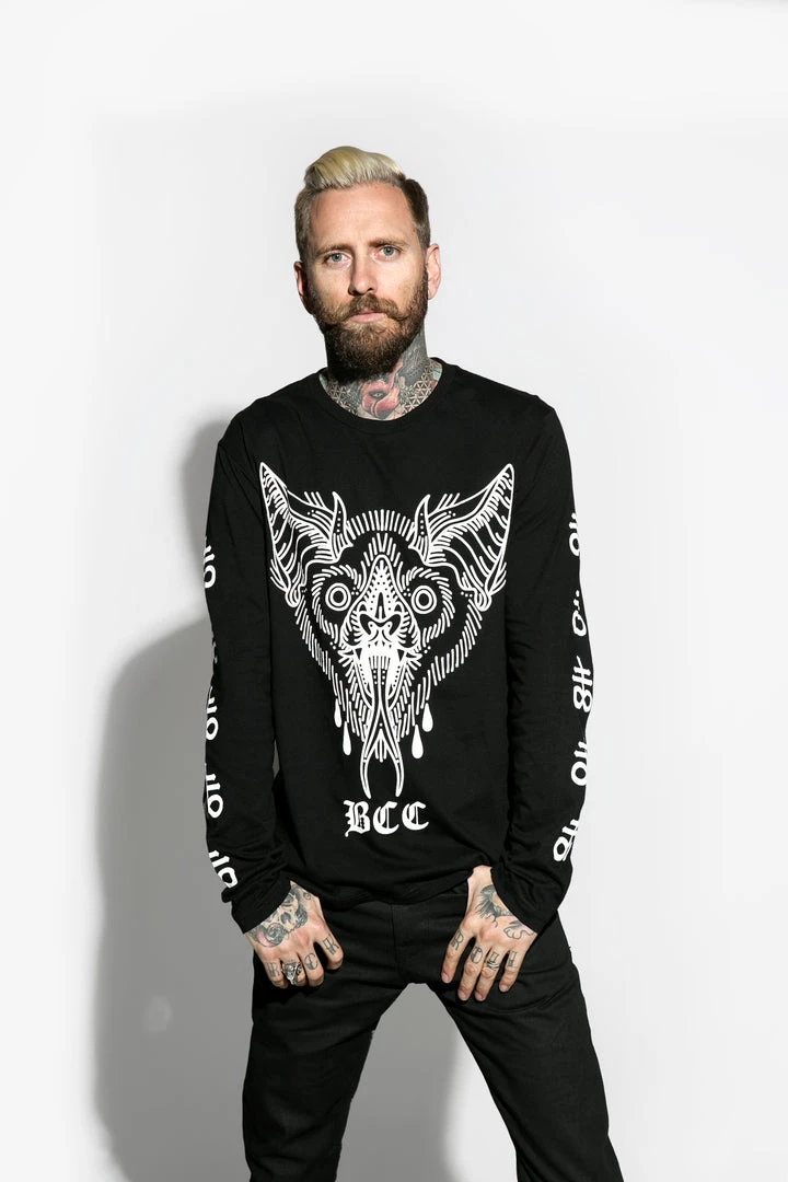Blackcraft Cult Unholy Bat -Long Sleeve Tee 4 Blackcraft Cult Unholy Bat -Long Sleeve Tee