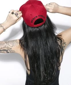 Blackcraft Cult Accessories Unholy - Snapback Hat Red