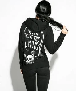 Blackcraft Cult Never Trust The Living - Zip Up Hoodie 10 Blackcraft Cult Never Trust The Living - Zip Up Hoodie