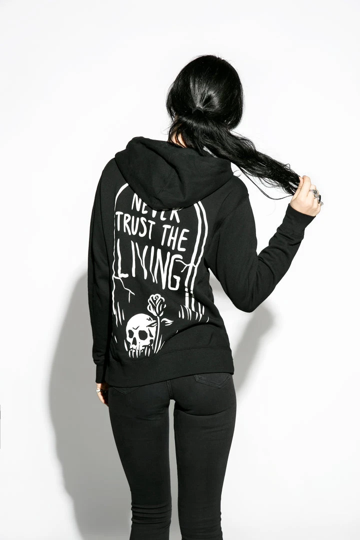 Blackcraft Cult Never Trust The Living - Zip Up Hoodie 6 Blackcraft Cult Never Trust The Living - Zip Up Hoodie