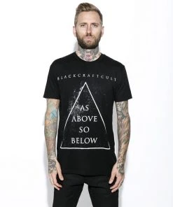 Blackcraft Cult Mens As Above So Below Triangle