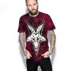 Blackcraft Cult Baphomet - Blood Moon Dye Mens