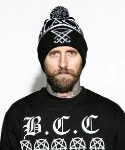 Blackcraft Cult Blackcraft Bobble Beanie Accessories