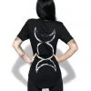 Blackcraft Cult Mens Triple Moon - Unisex Tall Tee