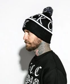Blackcraft Cult Blackcraft Bobble Beanie Accessories