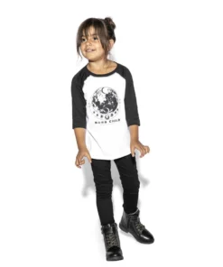 Blackcraft Cult Moon Phase - Child's Baseball Tee Kids