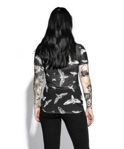 ACDC Womens Death Moth - Mesh Women's Tee