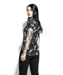 ACDC Womens Death Moth - Mesh Women's Tee