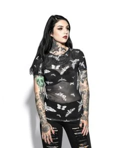 ACDC Womens Death Moth - Mesh Women's Tee