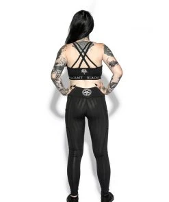 ACDC Blackcraft Black Stripe - Active Leggings