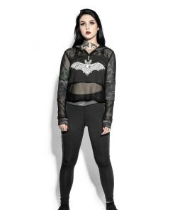 Blackcraft Cult Womens Batcraft - Mesh Active Pullover 16 Blackcraft Cult Womens Batcraft - Mesh Active Pullover