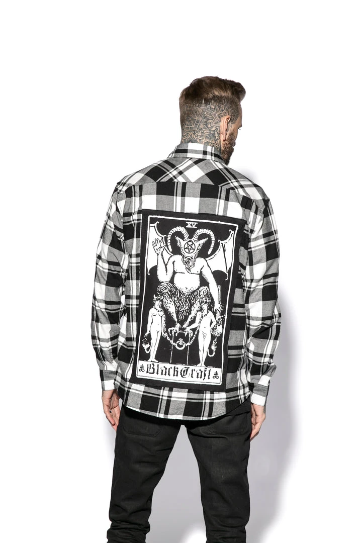 Blackcraft Cult Mens Tarot - Flannel 3 Blackcraft Cult Mens Tarot - Flannel