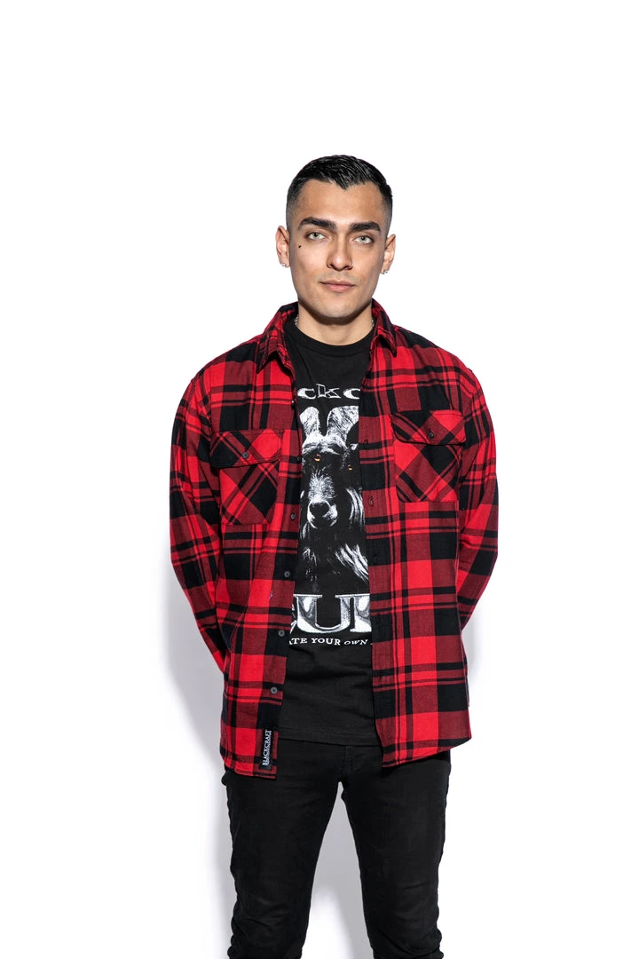 Blackcraft Cult God Free America - Flannel Mens 5 Blackcraft Cult God Free America - Flannel Mens