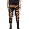 Blackcraft Cult Haunt - Orange Print Joggers