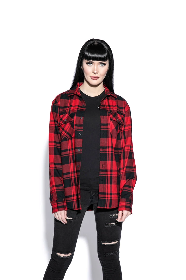 Blackcraft Cult God Free America - Flannel Mens 4 Blackcraft Cult God Free America - Flannel Mens