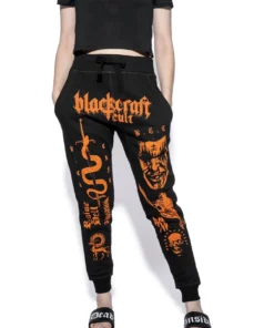 Blackcraft Cult Haunt - Orange Print Joggers