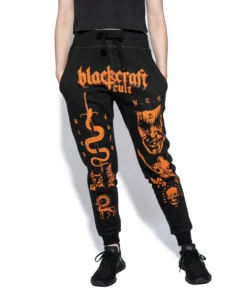 Blackcraft Cult Haunt - Orange Print Joggers
