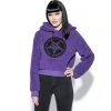 ACDC Believe In Yourself - Purple Women's Sherpa Hoodie