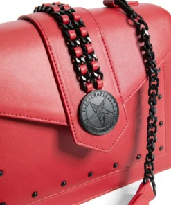 IDS Bags / Wallets Red Believe In Yourself - Square Top Handle