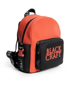 IDS Bags / Wallets Orange Staple Logo - Color Block Backpack