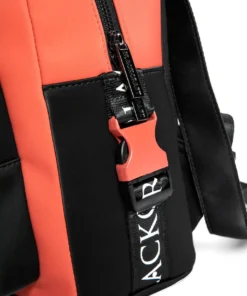IDS Bags / Wallets Orange Staple Logo - Color Block Backpack