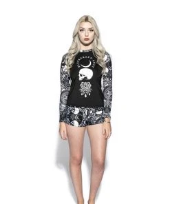 ACDC Spirits Of The Dead Rash Guard Womens