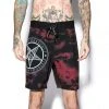 ACDC Believe In Yourself - Blood Moon Board Shorts Mens 1 ACDC Believe In Yourself - Blood Moon Board Shorts Mens