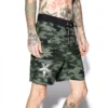 ACDC Baphomet - Camo Board Shorts
