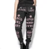 ACDC Mens Ouija - Pink Print Joggers