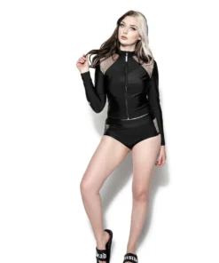 ACDC Womens Mesh Swim Shortie