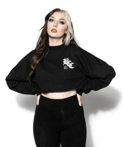 Blackcraft Cult Mens Kingdom - Unisex Raw Hem Crop Jersey