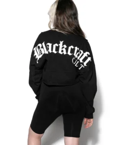 Blackcraft Cult Mens Kingdom - Unisex Raw Hem Crop Jersey