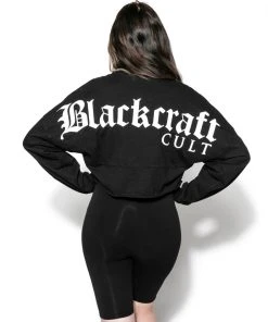 Blackcraft Cult Mens Kingdom - Unisex Raw Hem Crop Jersey