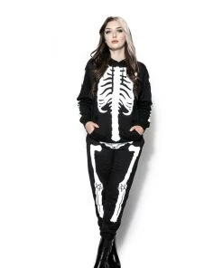 Blackcraft Cult Skeleton Joggers Mens