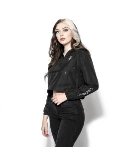 Blackcraft Cult Womens Blackcraft - Women's Cropped Windbreaker