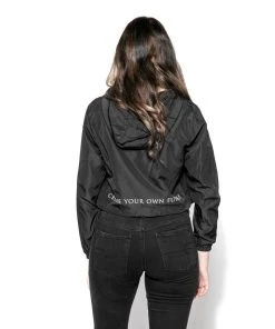 Blackcraft Cult Womens Blackcraft - Women's Cropped Windbreaker