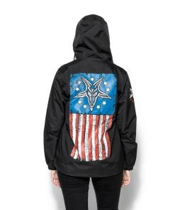 Blackcraft Cult God Free America - Anorak Windbreaker Mens