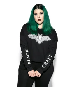 Blackcraft Cult Batcraft - Women's Cropped Crewneck Womens
