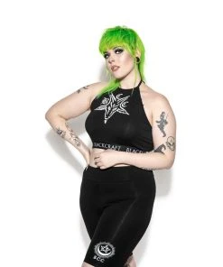 ACDC BCC Goat - Women's Halter Crop