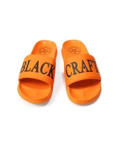 NYLA Orange Blackcraft - Pool Slides
