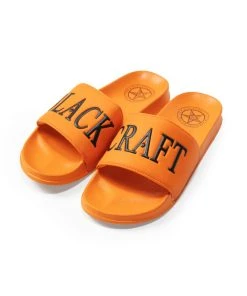 NYLA Orange Blackcraft - Pool Slides