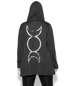Blackcraft Cult Triple Moon - Cardigan 19 Blackcraft Cult Triple Moon - Cardigan