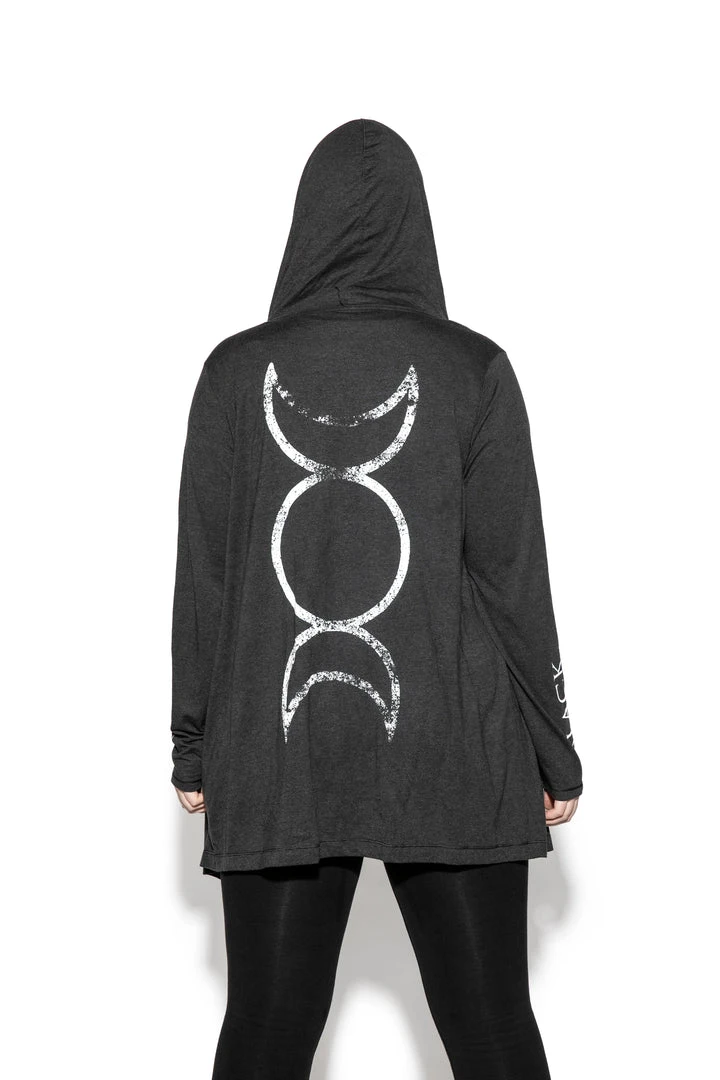 Blackcraft Cult Triple Moon - Cardigan 11 Blackcraft Cult Triple Moon - Cardigan