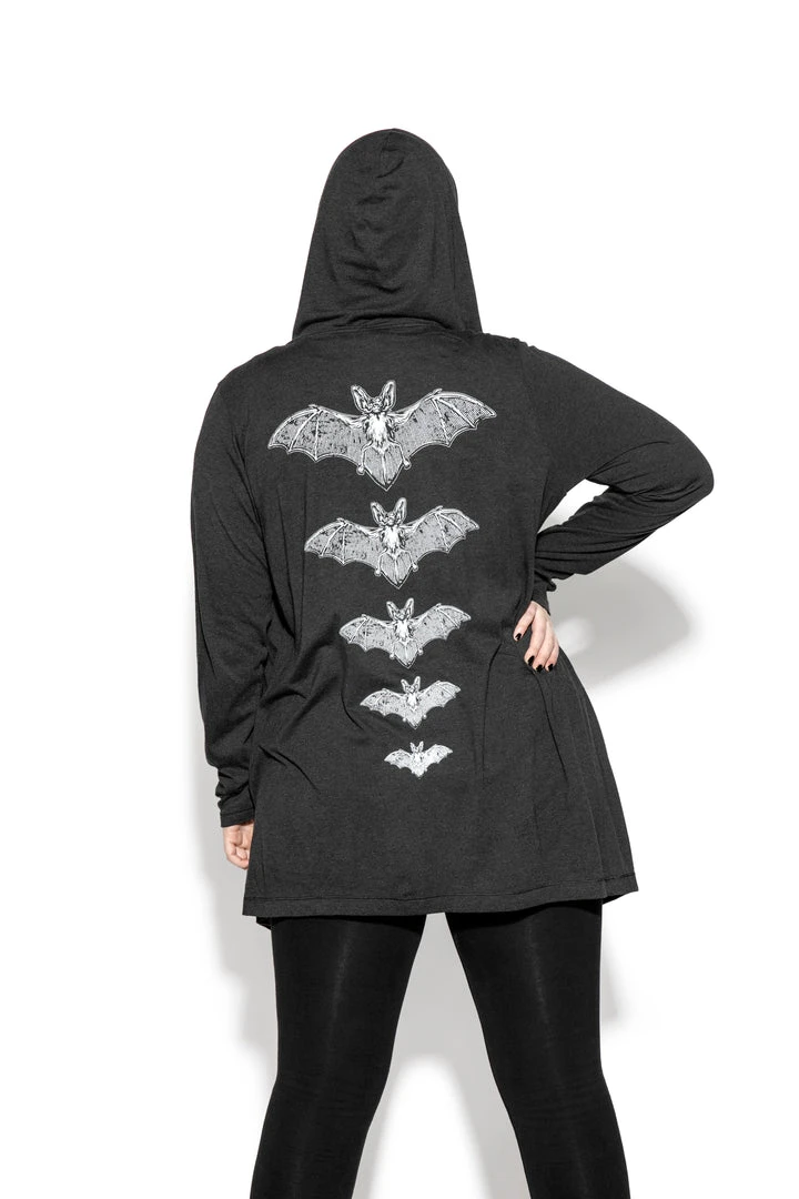 Blackcraft Cult Womens Release The Bats - Cardigan 3 Blackcraft Cult Womens Release The Bats - Cardigan