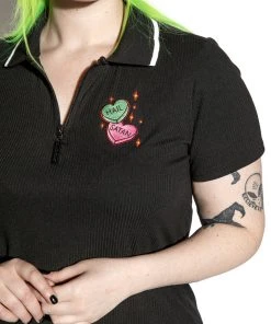 ACDC I Heart Satan - Women's Polo