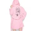 ACDC Pink Never Trust The Living - Women's Ritual Robe