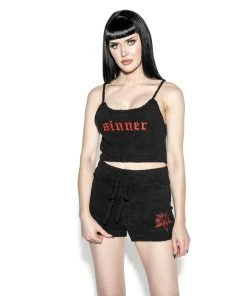 ACDC Sinner - Women's Cozy Lounge Set Womens