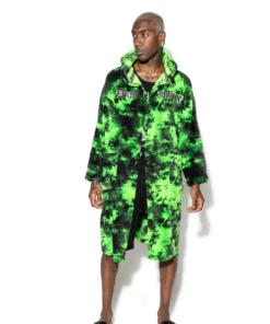 ACDC Mens Dead Inside - Green Lightning Robe